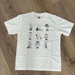 Uniqlo Snoopy White T-Shirt
